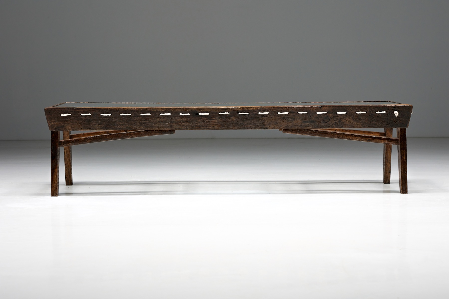 Rectangular Coffee Table PJ-TB-05-B by Pierre Jeanneret - 1960s