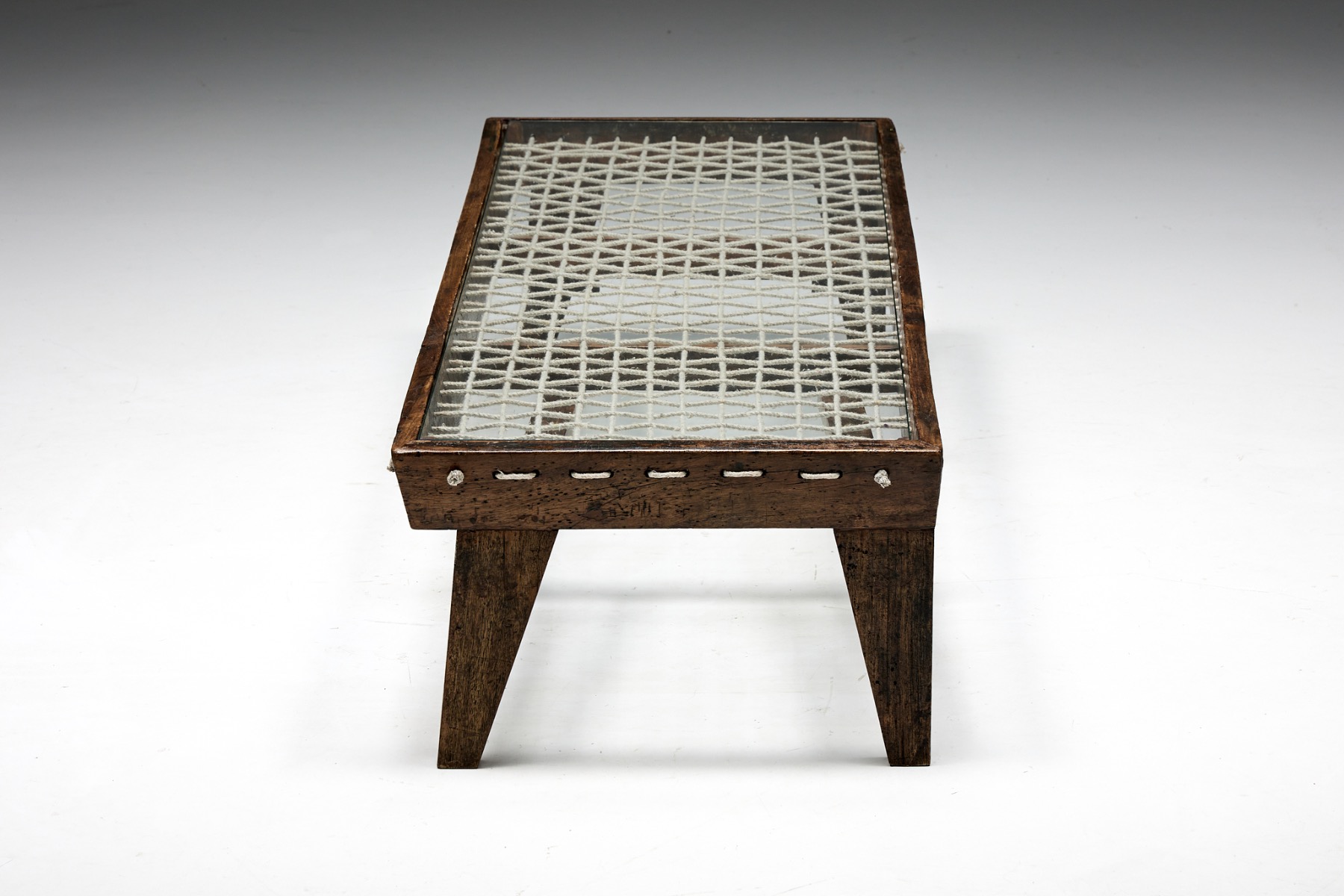 Rectangular Coffee Table PJ-TB-05-B by Pierre Jeanneret - 1960s