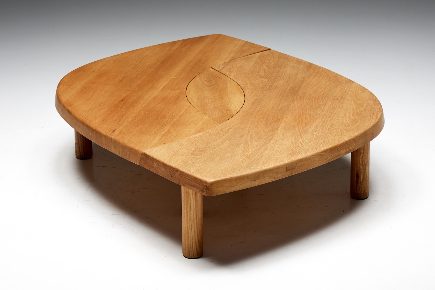 Pierre Chapo 'T22' L'oeil Coffee Table - 1970s