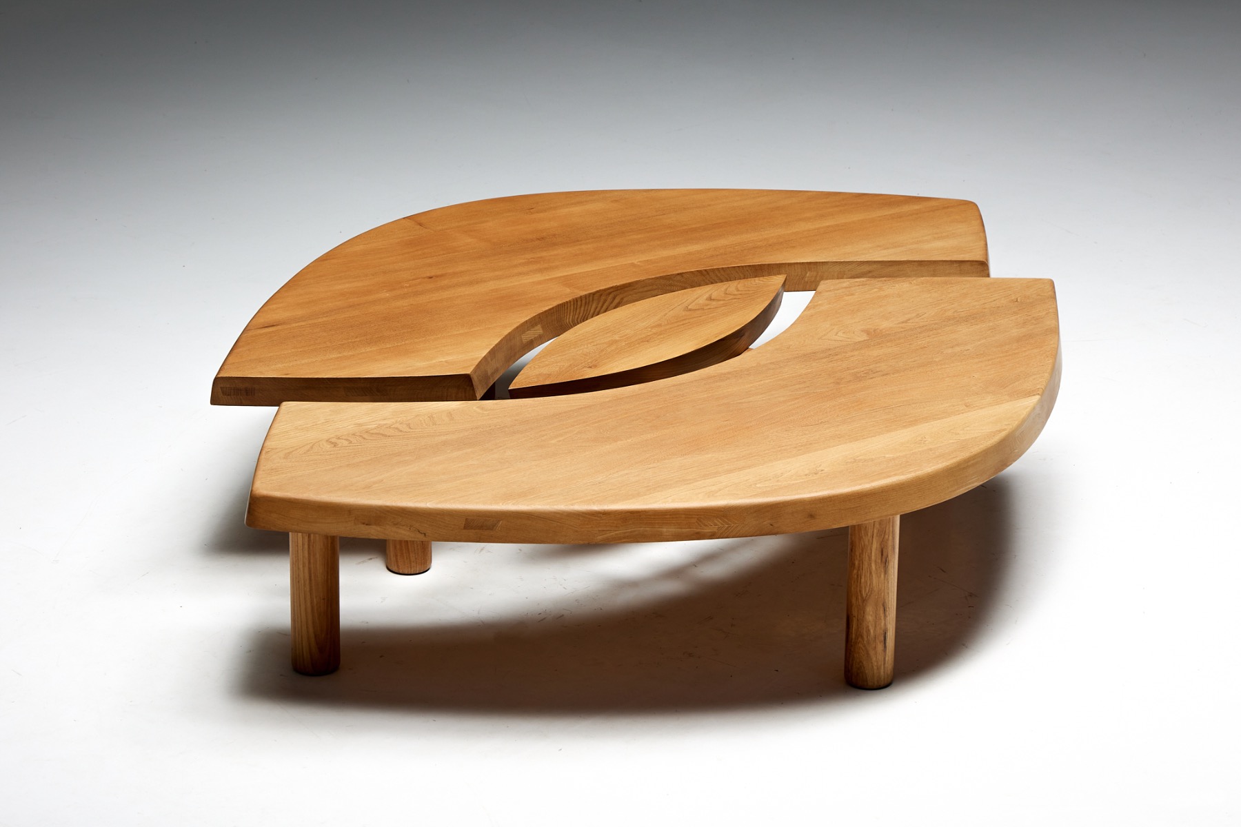 Pierre Chapo 'T22' L'oeil Coffee Table - 1970s