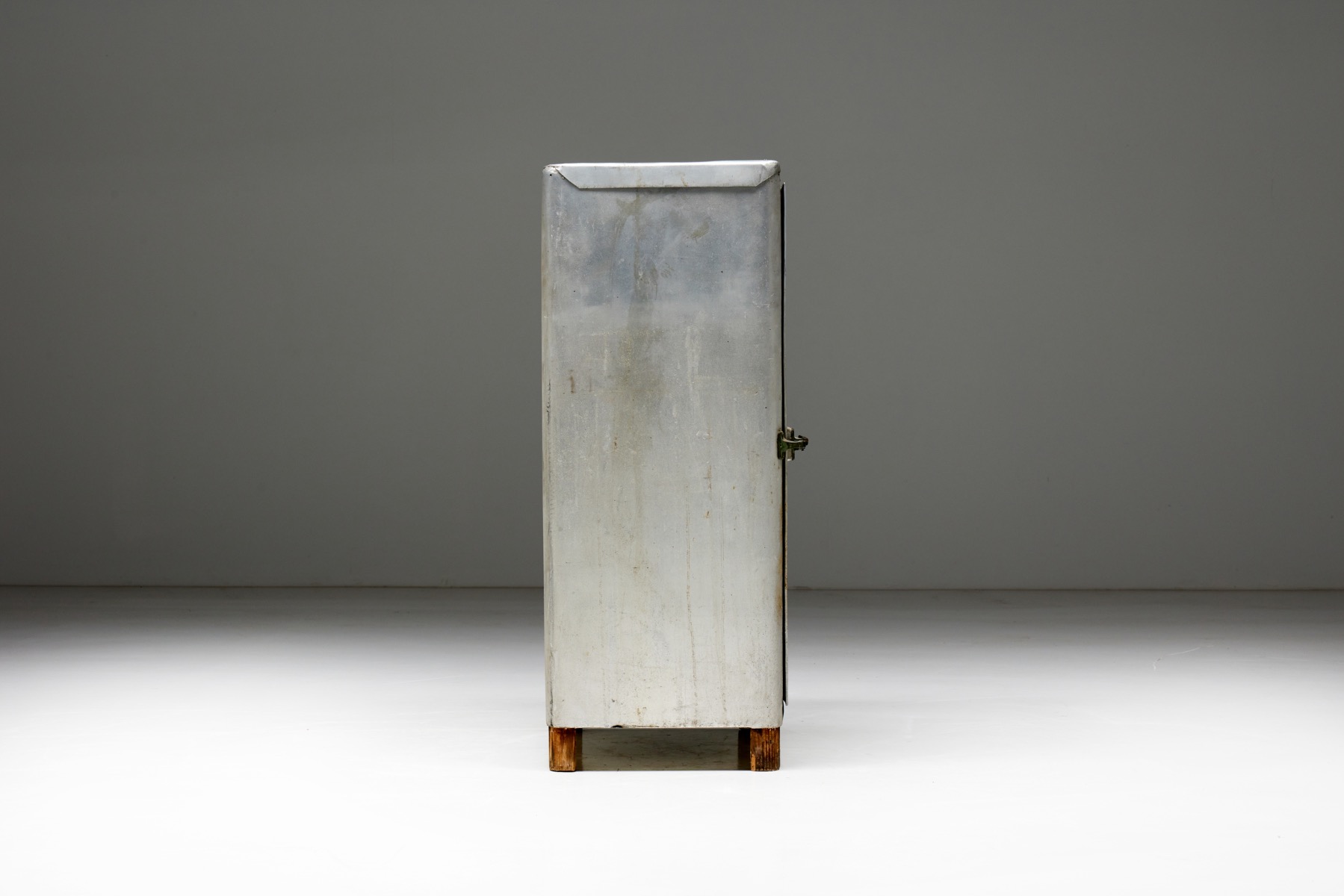 Industrial Aluminum Cabinet - 1950s