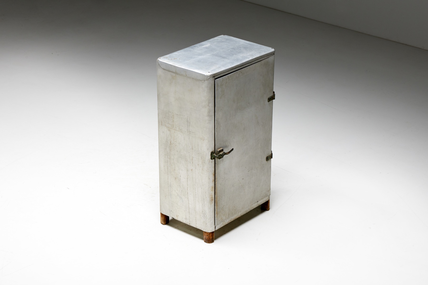 Industrial Aluminum Cabinet - 1950s