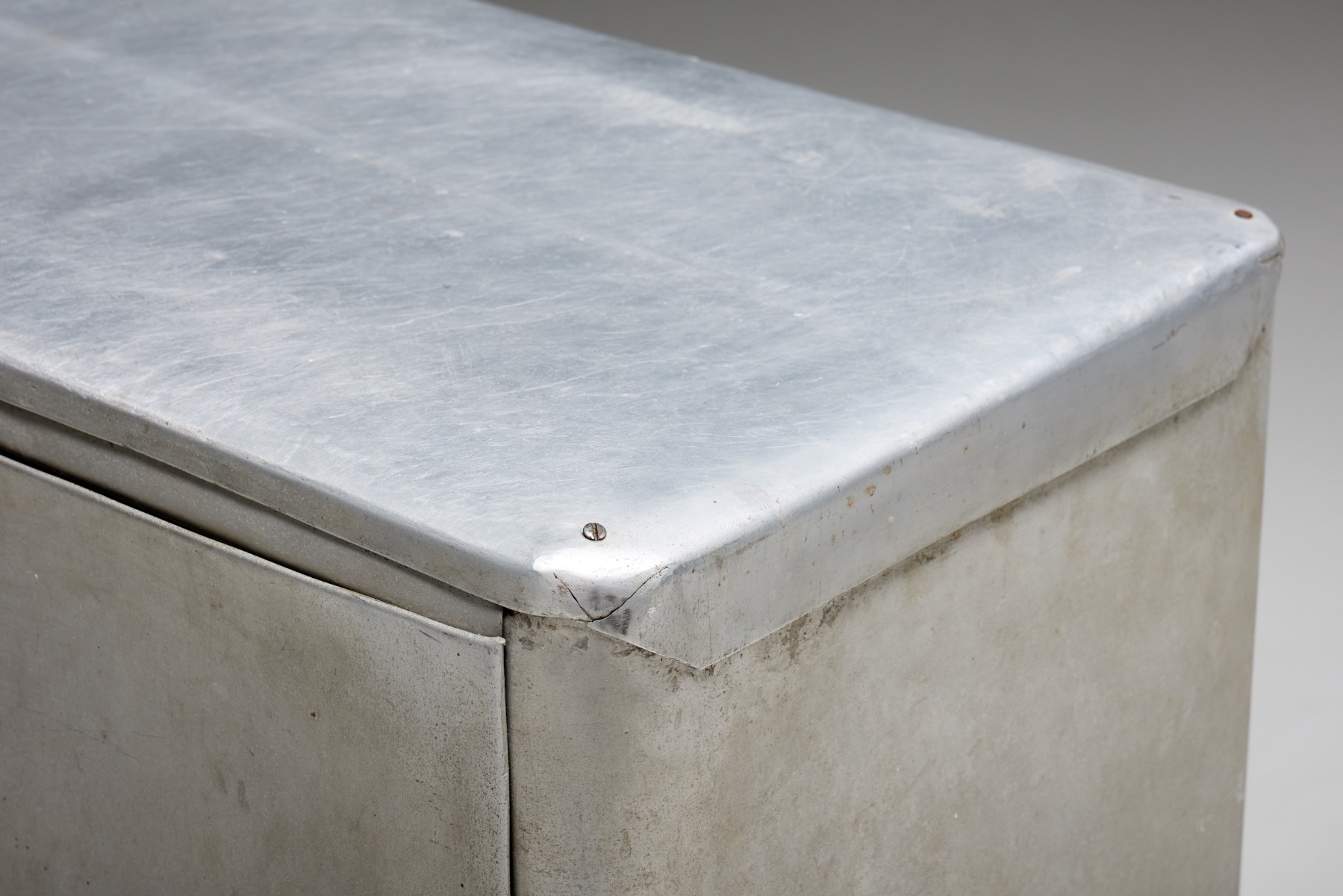 Industrial Aluminum Cabinet - 1950s