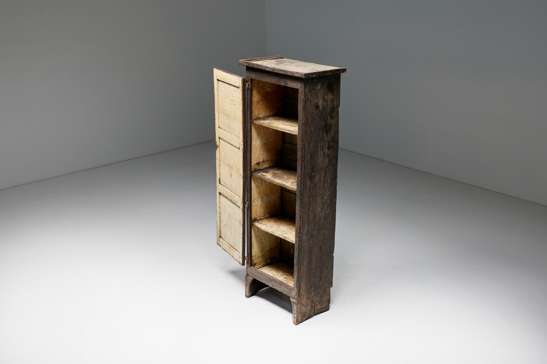 Art Populaire Wabi Sabi Cupboard - 19th Century