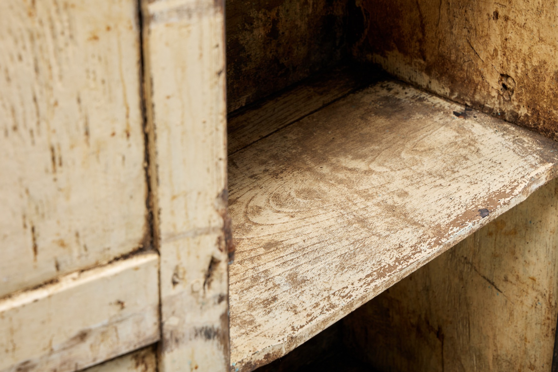 Art Populaire Wabi Sabi Cupboard - 19th Century