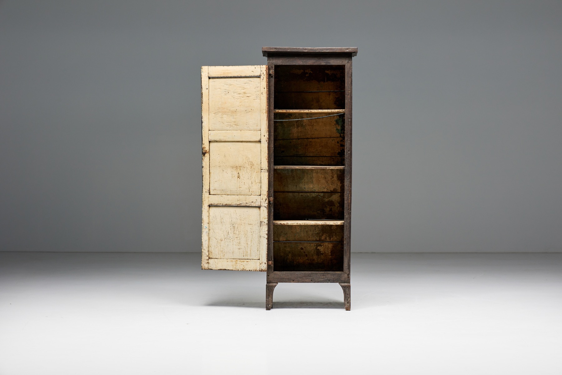 Art Populaire Wabi Sabi Cupboard - 19th Century