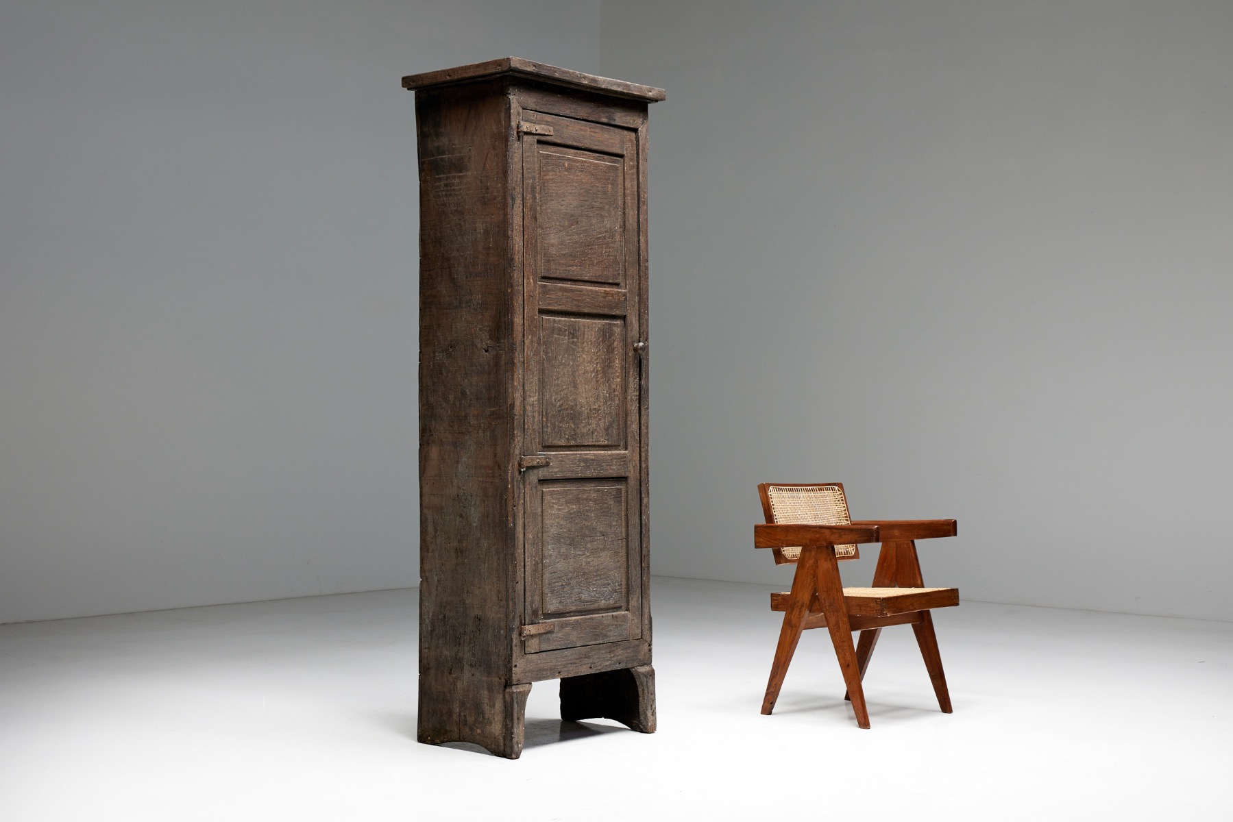 Art Populaire Wabi Sabi Cupboard - 19th Century