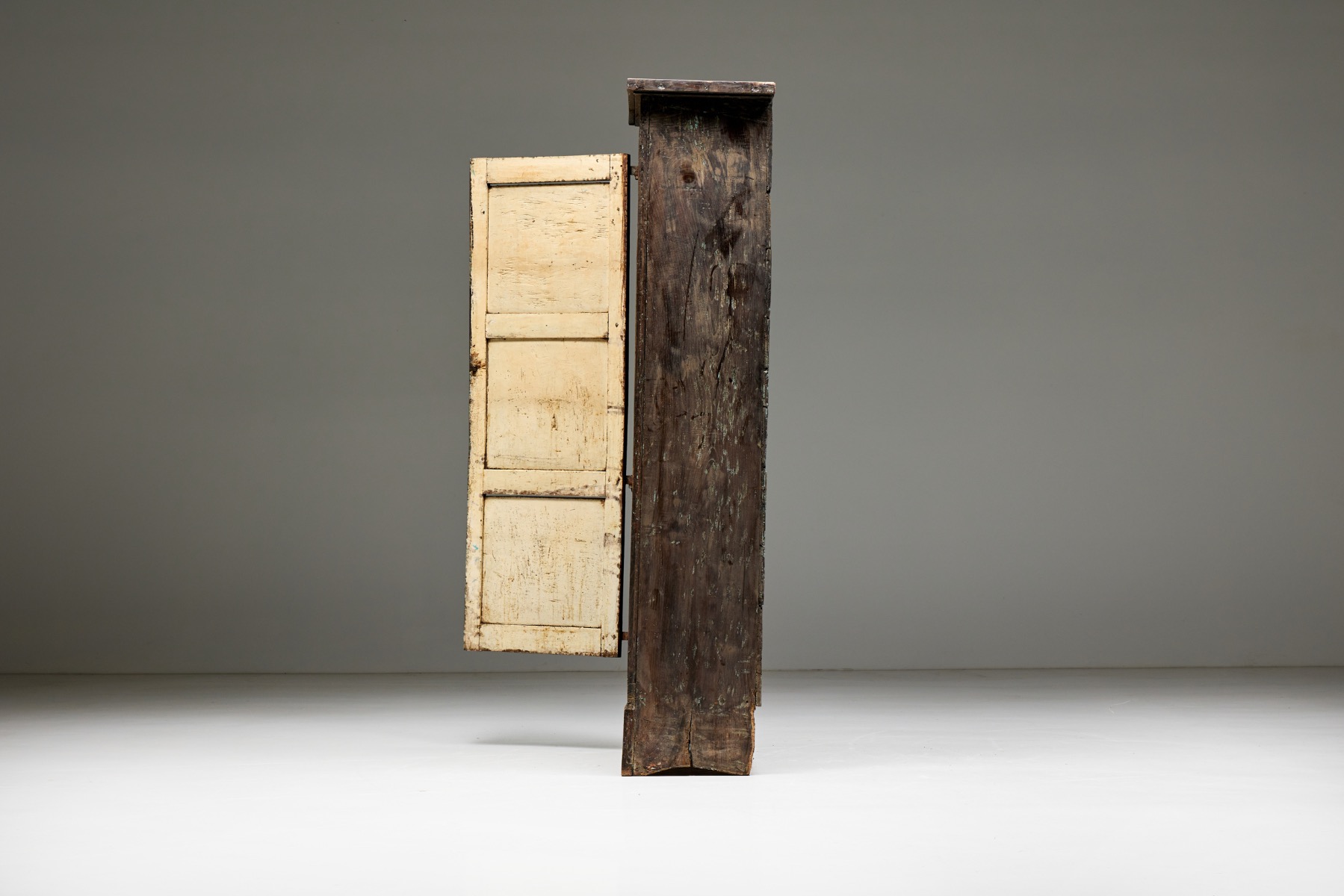 Art Populaire Wabi Sabi Cupboard - 19th Century