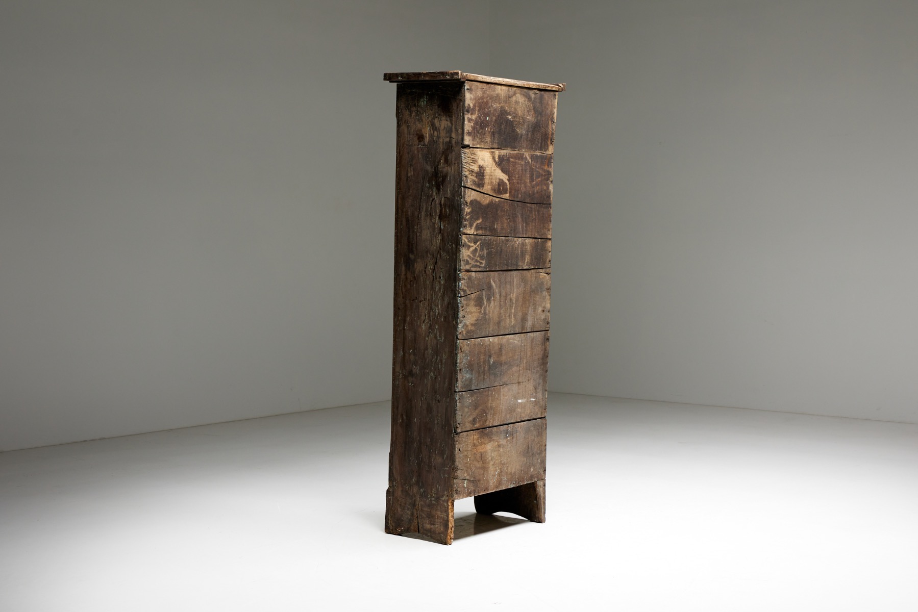 Art Populaire Wabi Sabi Cupboard - 19th Century