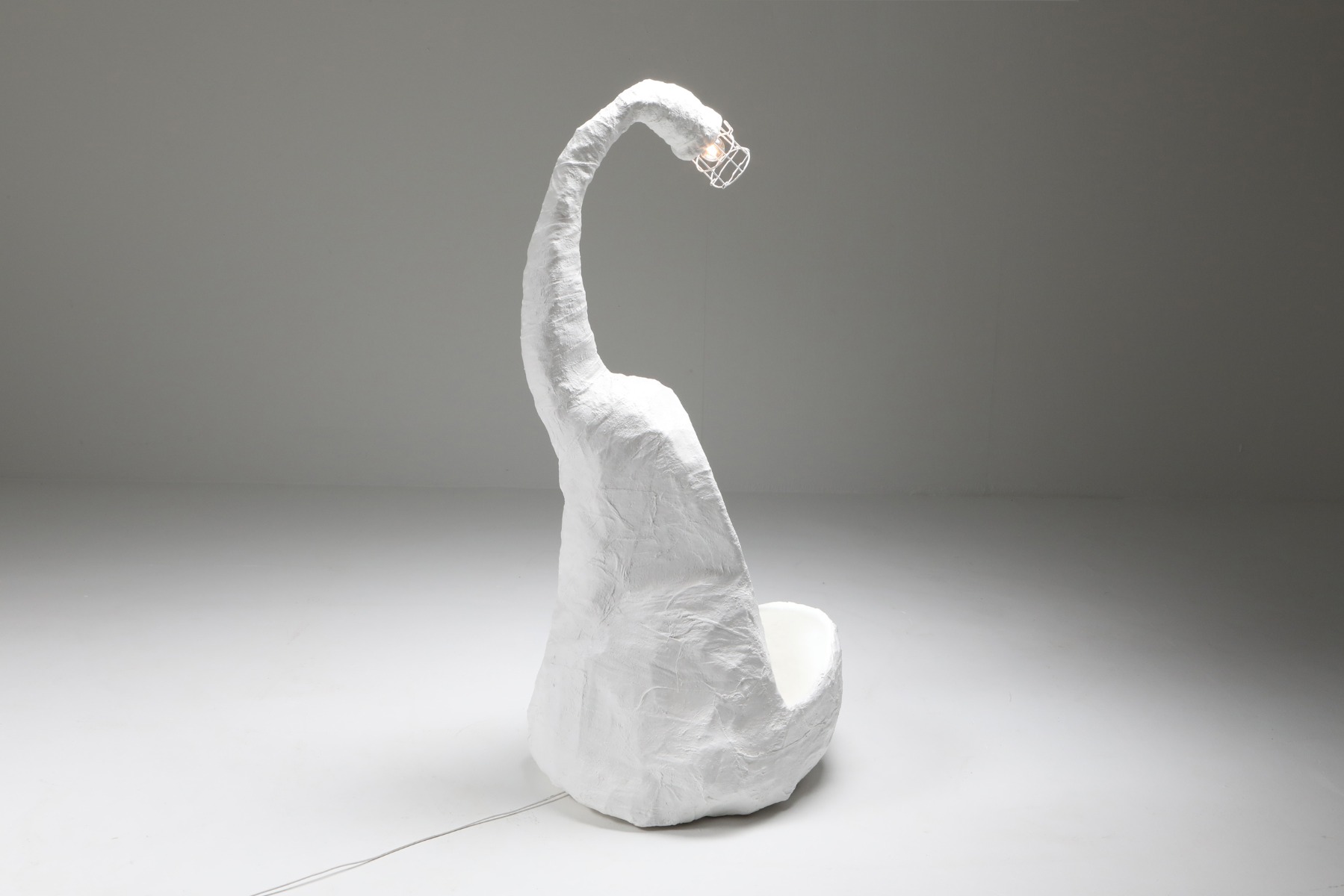 Modern art sculpture lamp by Decio for Everyday Gallery