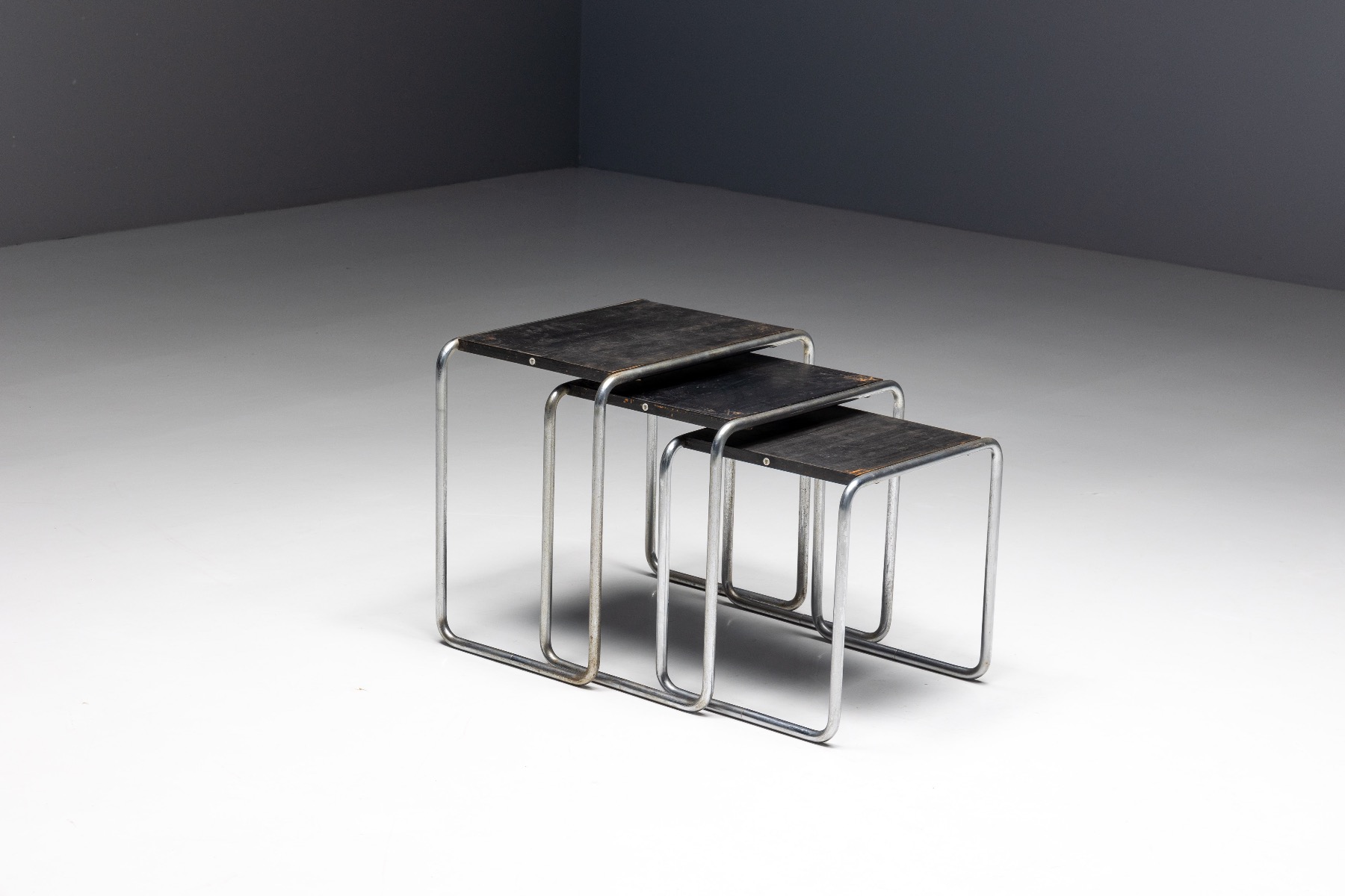 1930s Breuer side tables for Thonet
