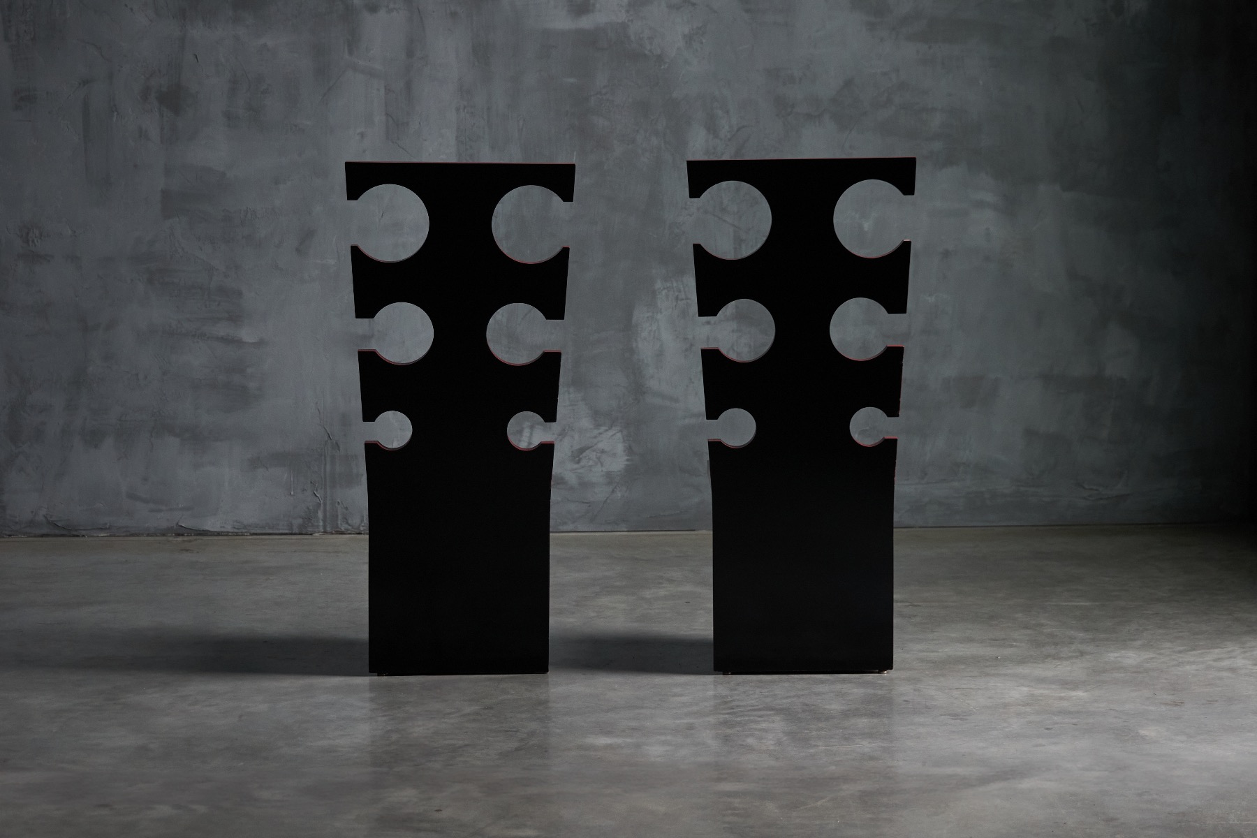 Vintage Italian modern chairs from the 1970s