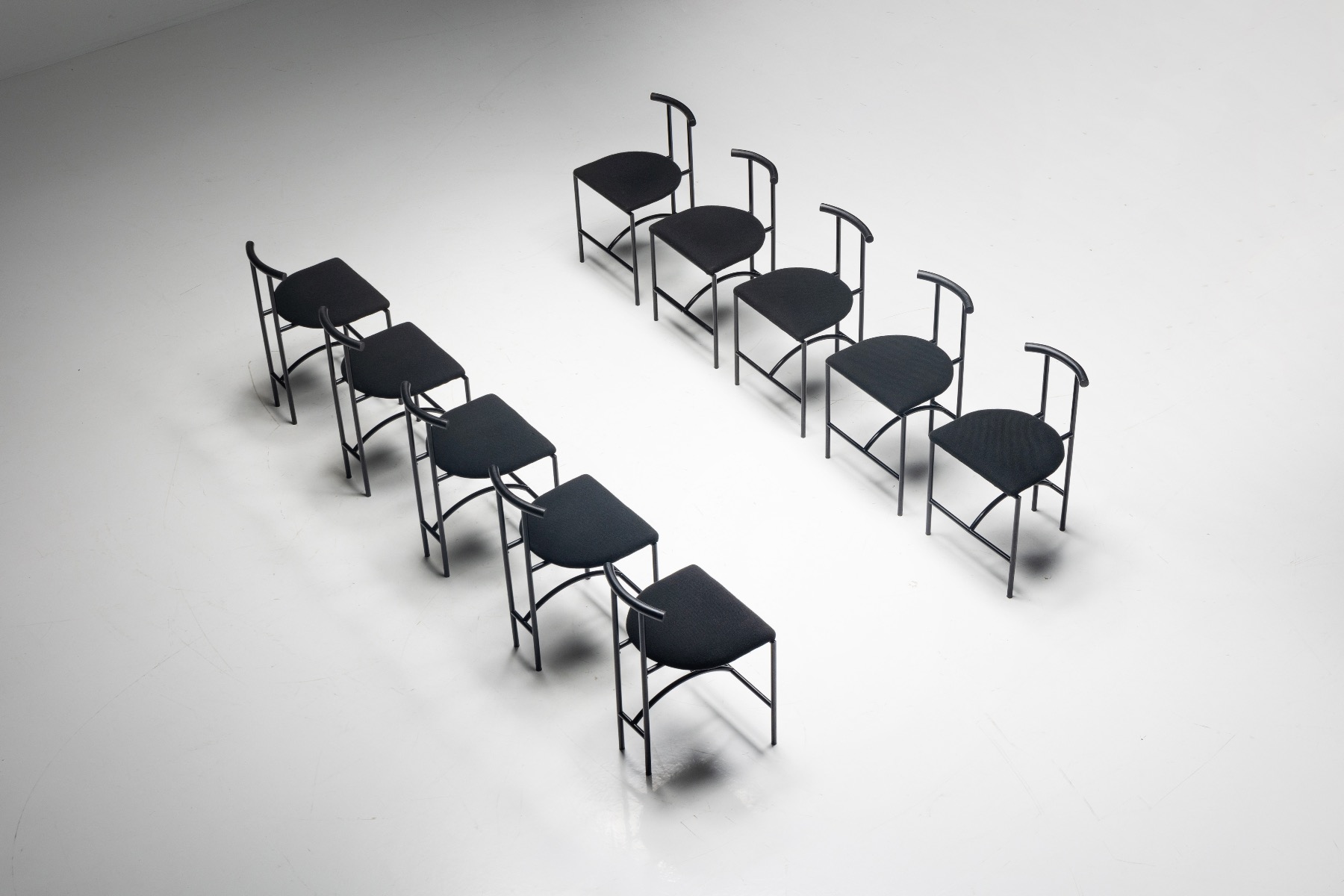 1980s Tokyo dining chairs by Bieffeplast