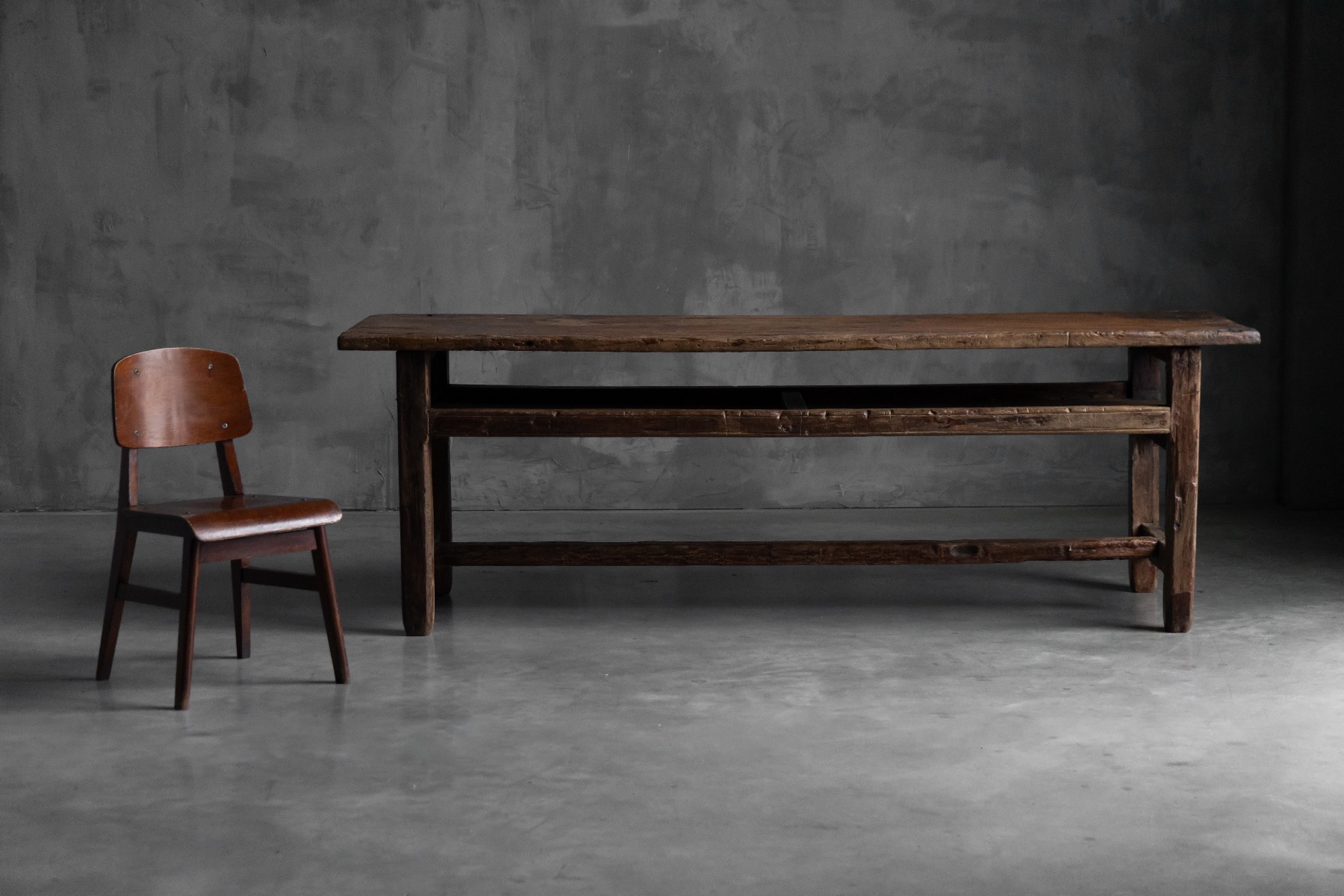 Vernacular farmhouse worktable dating to the 1800s