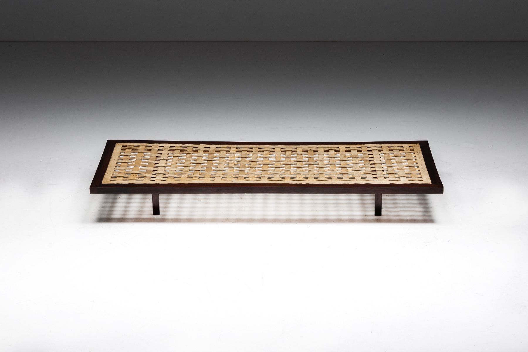 Rare Minimalist Daybed by Jorge Zalszupin - 1960s
