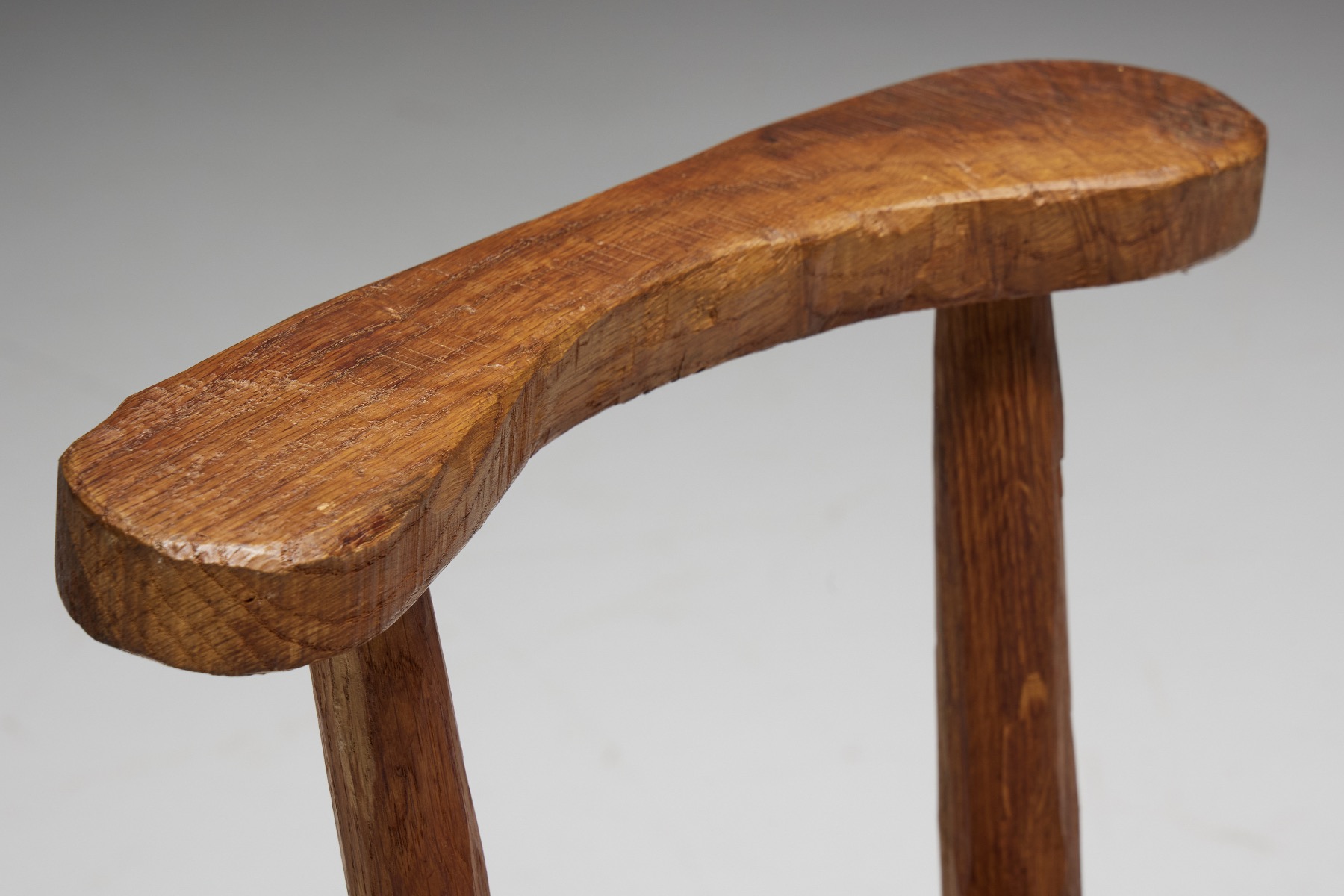 Antique vernacular wood chair 19th century