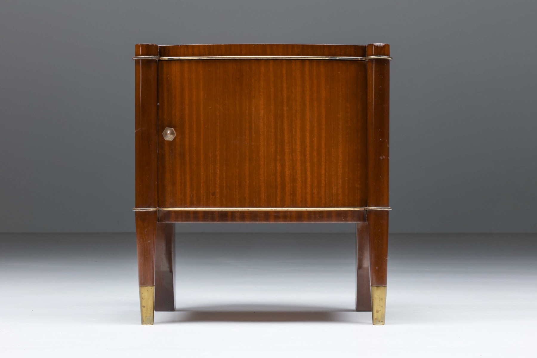 Belgian design bedside table by De Coene from the 1960s