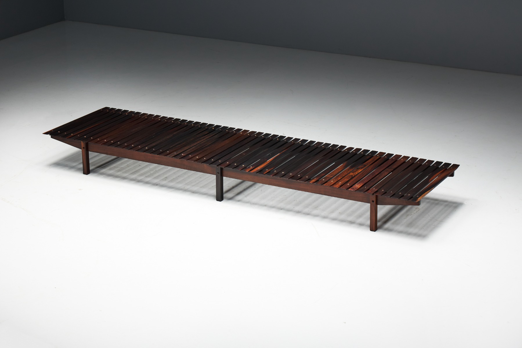 Vintage Brazilian bench produced by OCA
