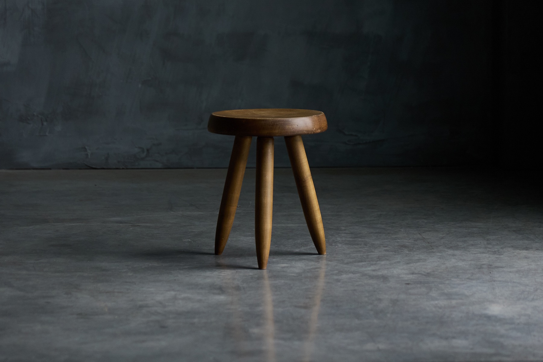 Mid century Berger stool French modernist design
