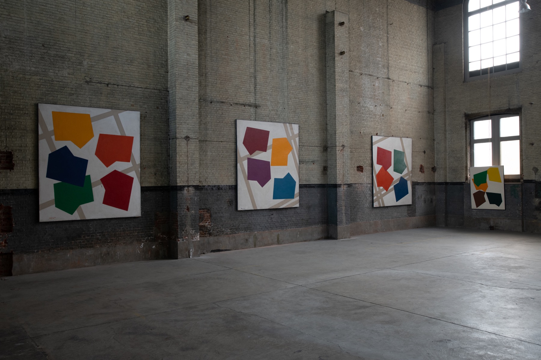 Contemporary artwork by Rene Roche in abstract painting