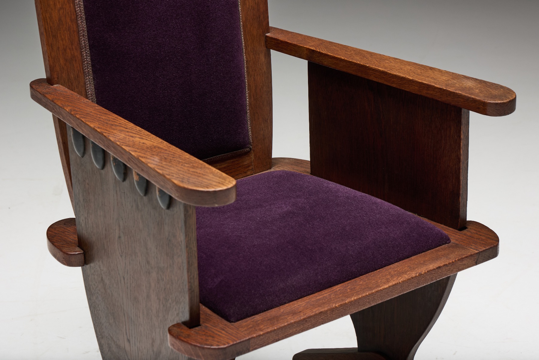 Dutch Amsterdam School armchair 1930s