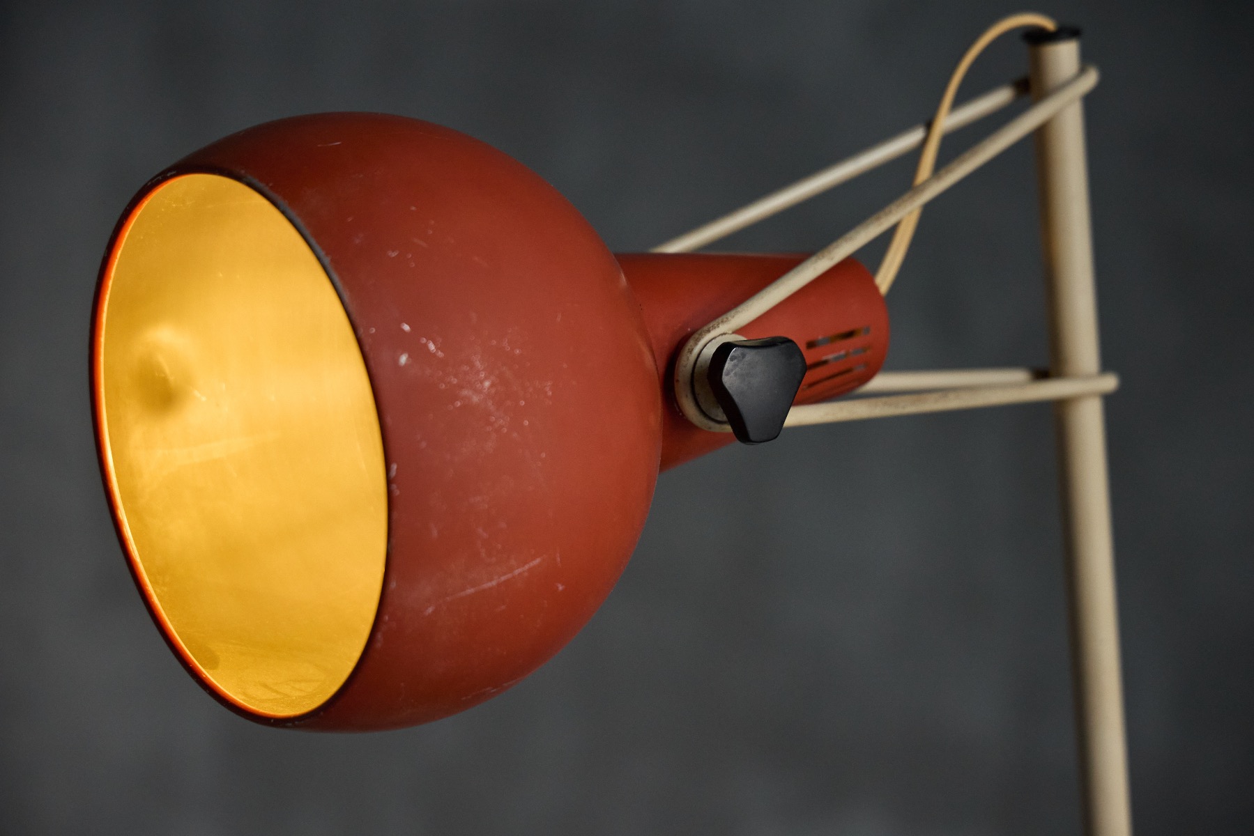 Dutch design floor lamp by Louis Kalff for Philips from the 1950s