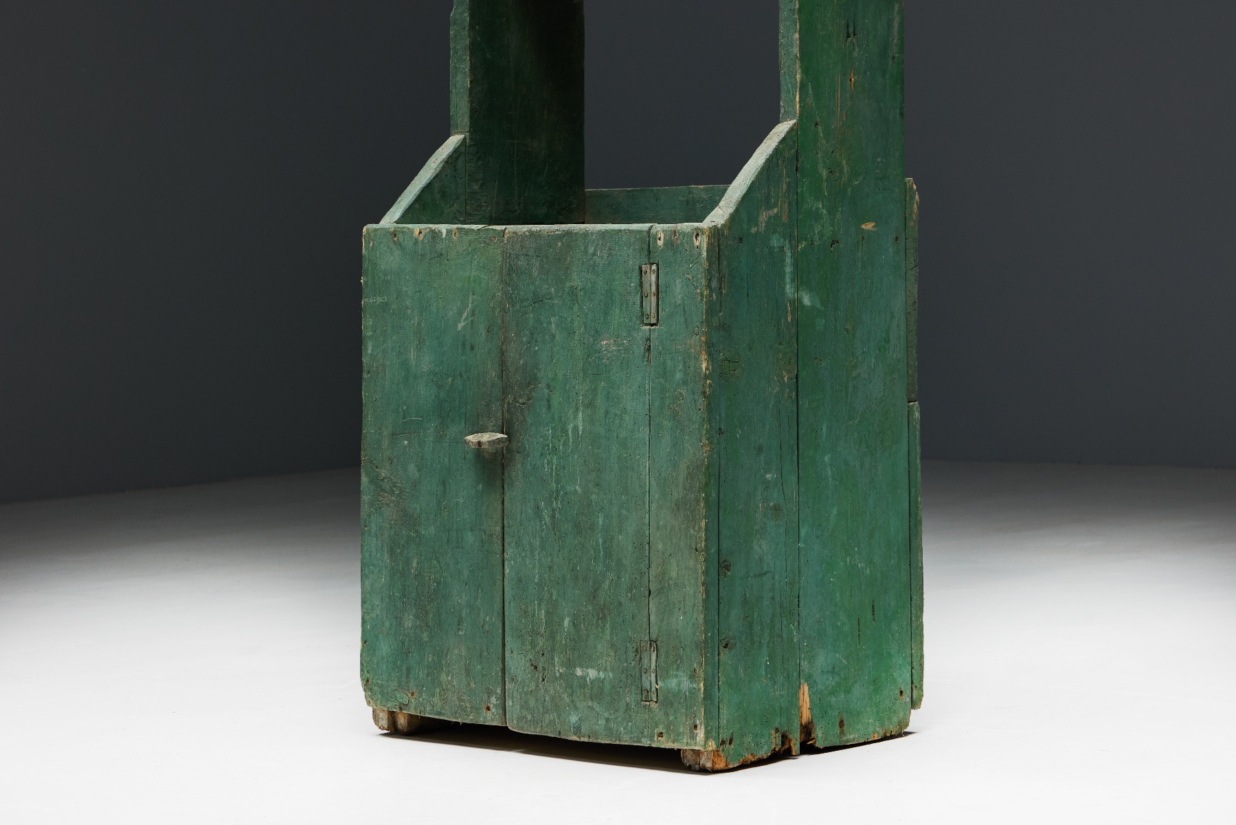 Early nineteenth century country cupboard in wood