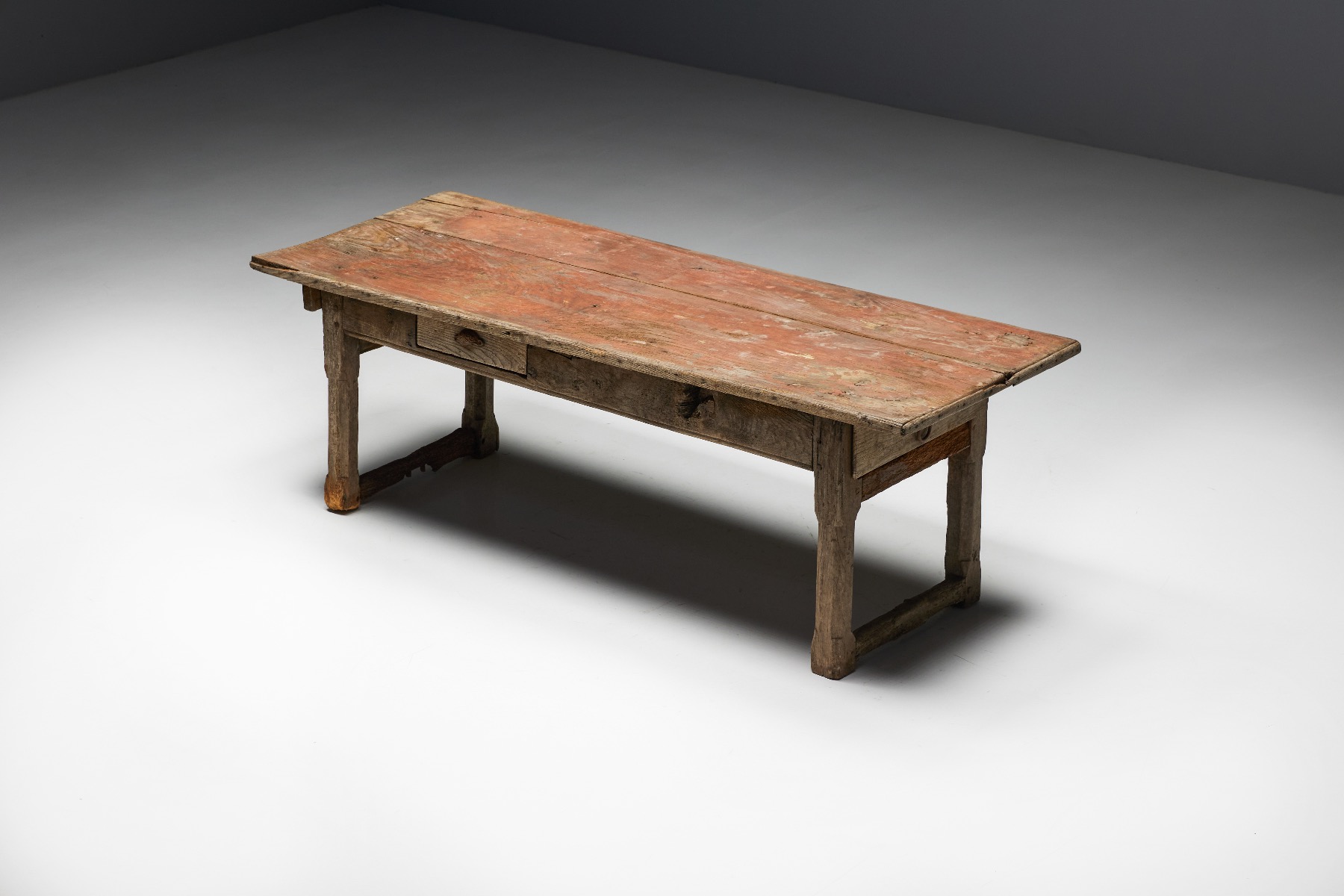 Early nineteenth century French rustic dining table