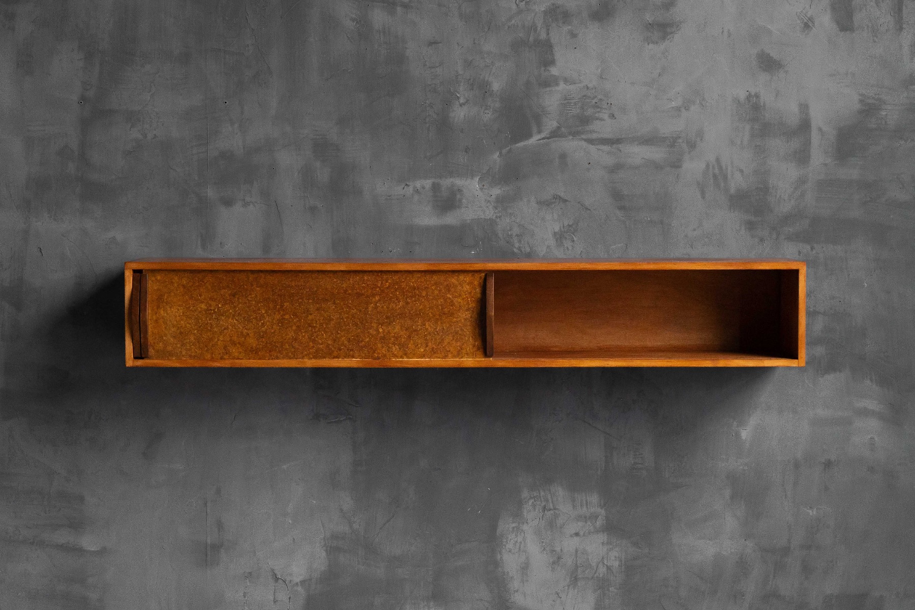 French modern wall shelf designed by Charlotte Perriand in 1954
