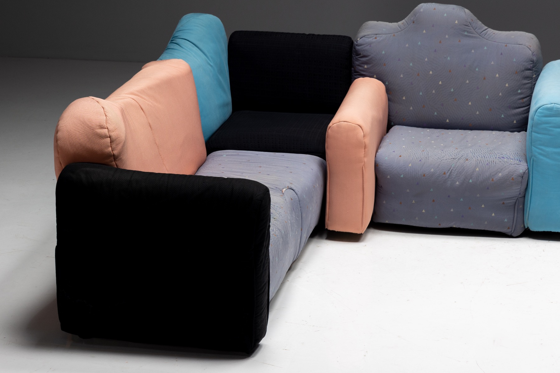 Gaetano Pesce modular lounge sofa seating system