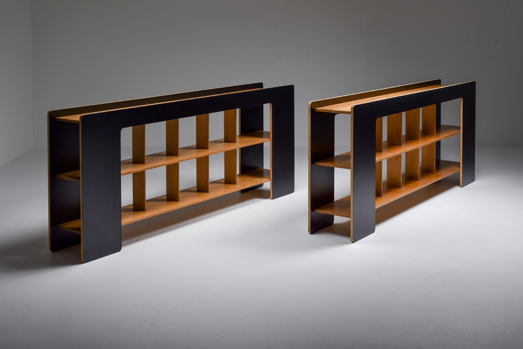 Italian design bookcase by Roberto Pamio and Renato Toso for Stilwood