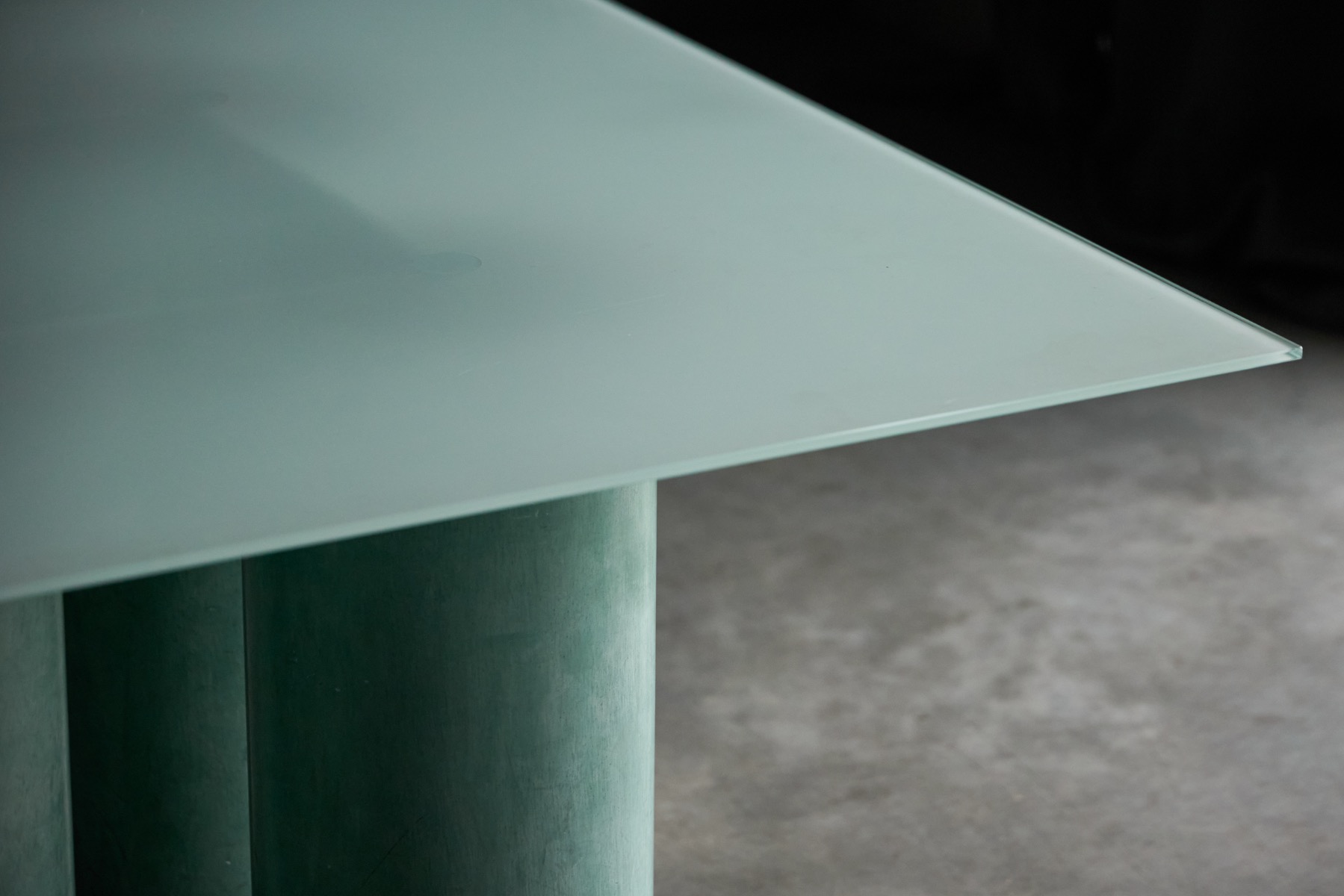 1970s Italian design dining table Serenissimo by the Vignellis
