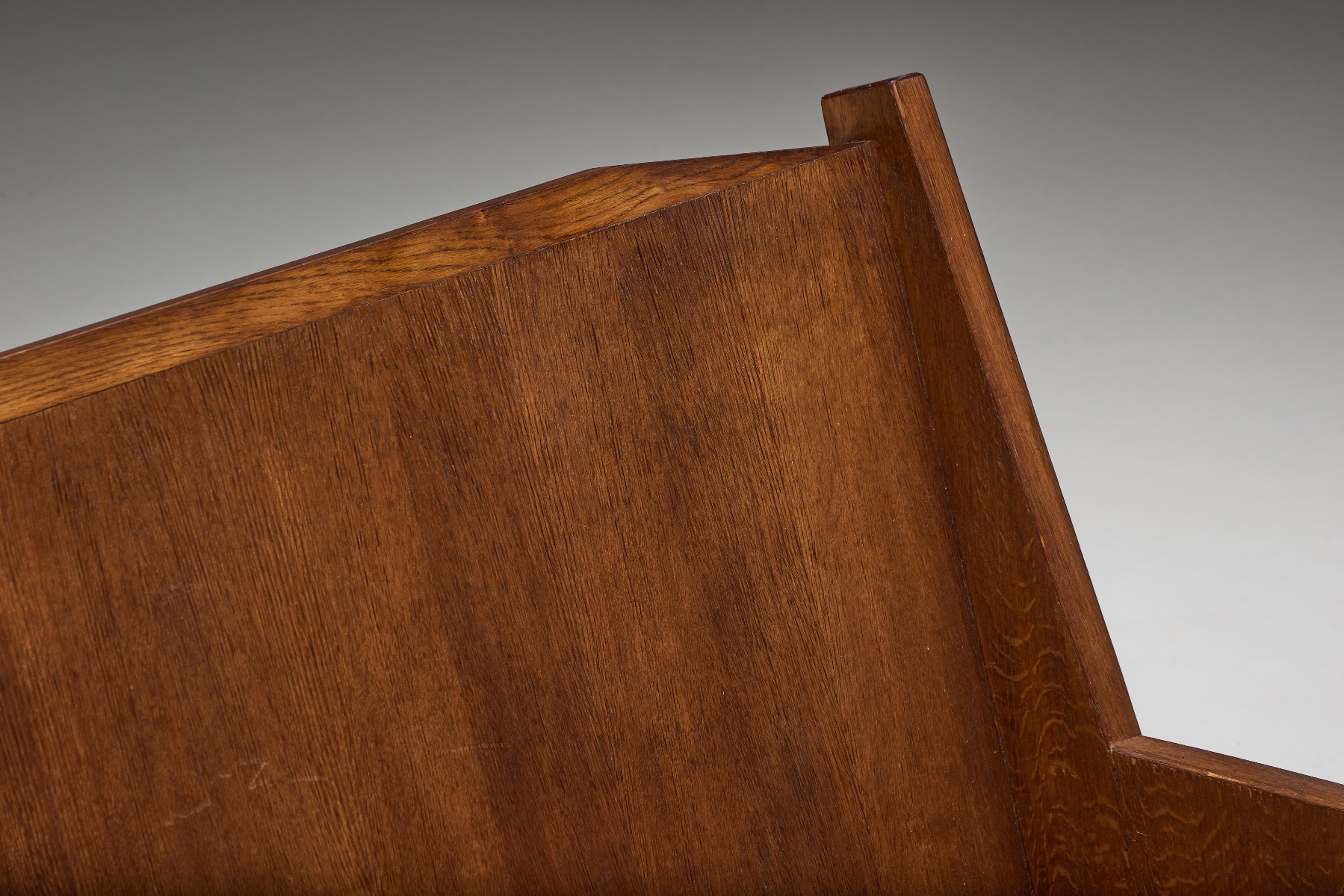 Mid century Italian beech settee 1940s