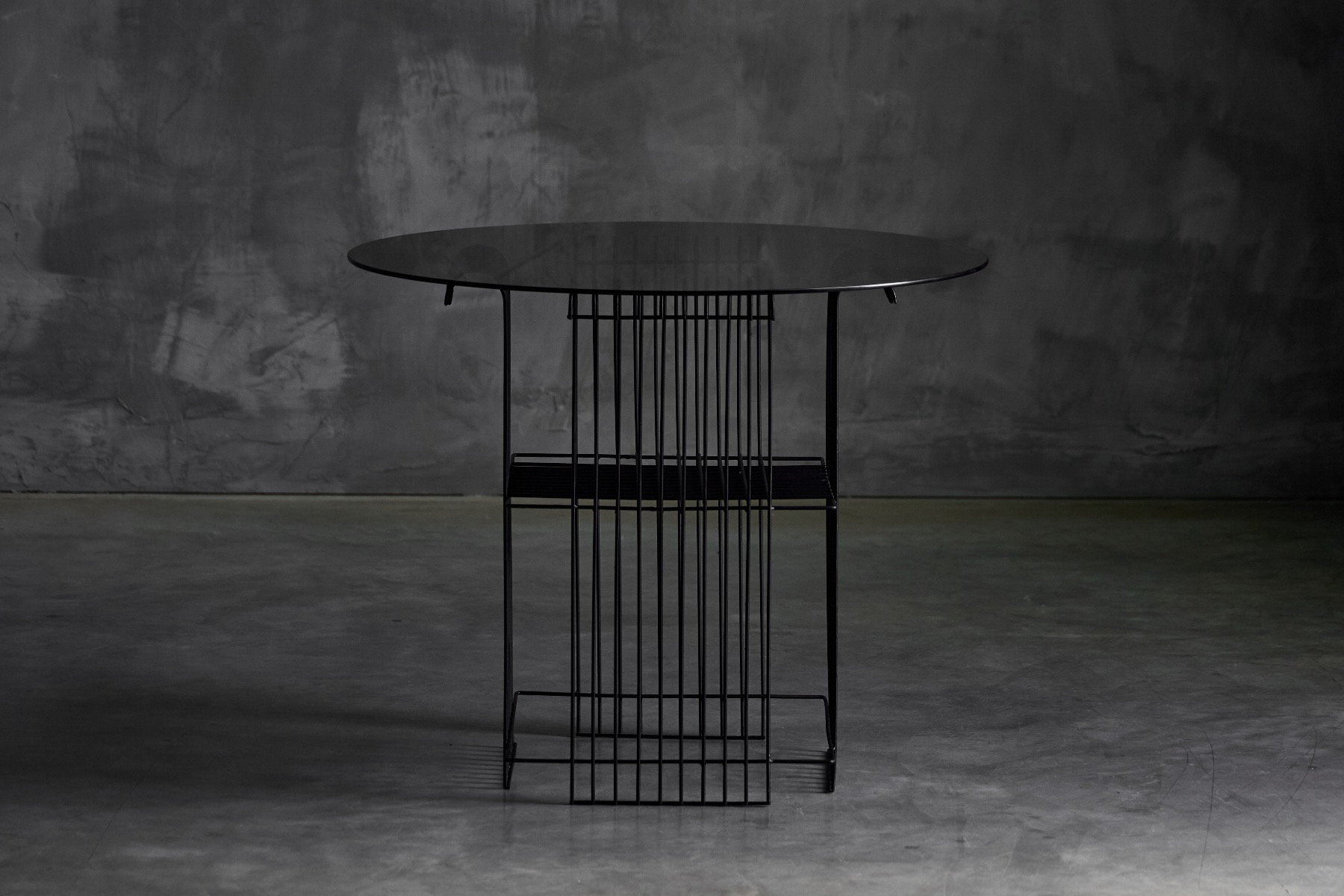 Mid century metal wire garden furniture
