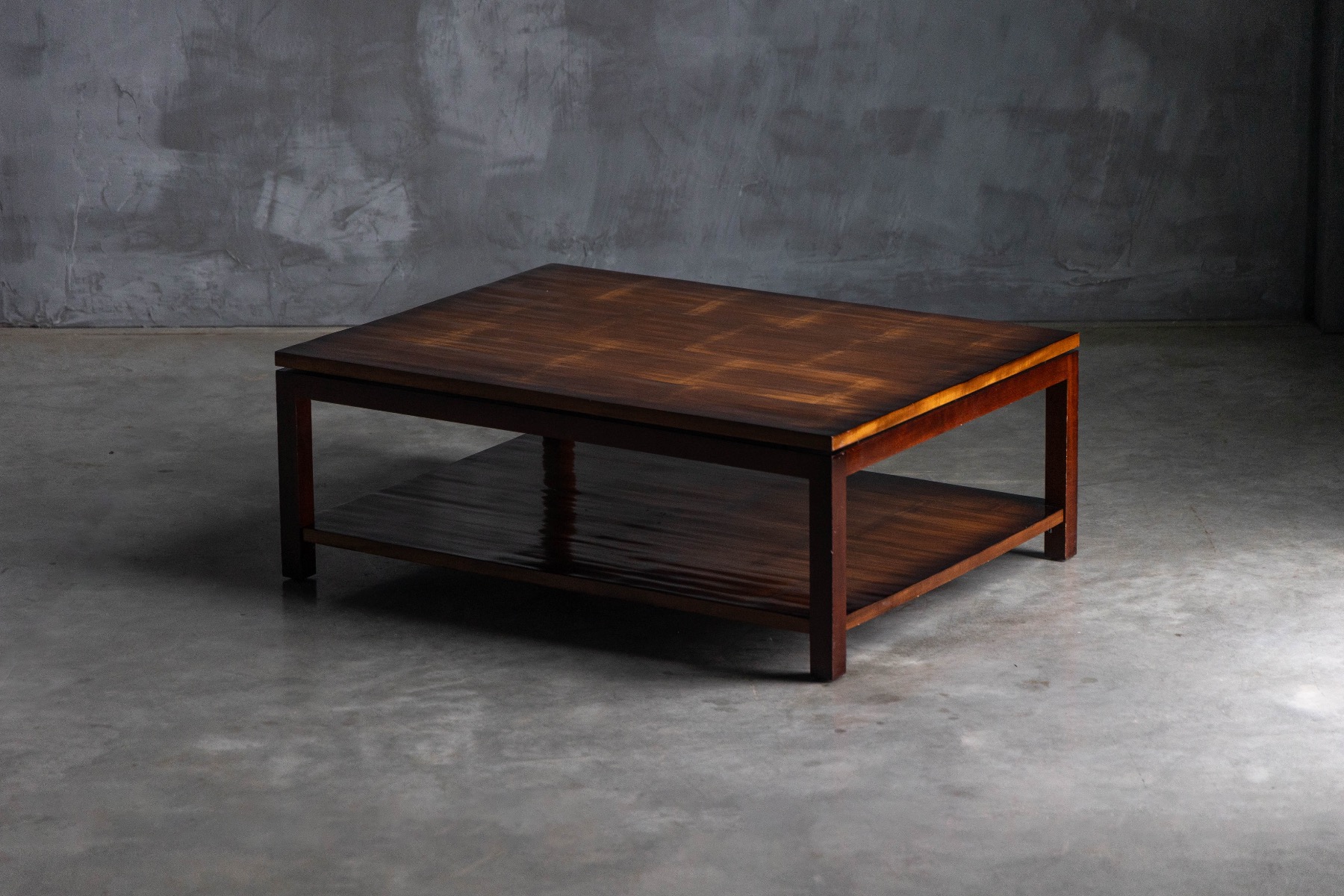 Wabi sabi inspired bamboo lounge table