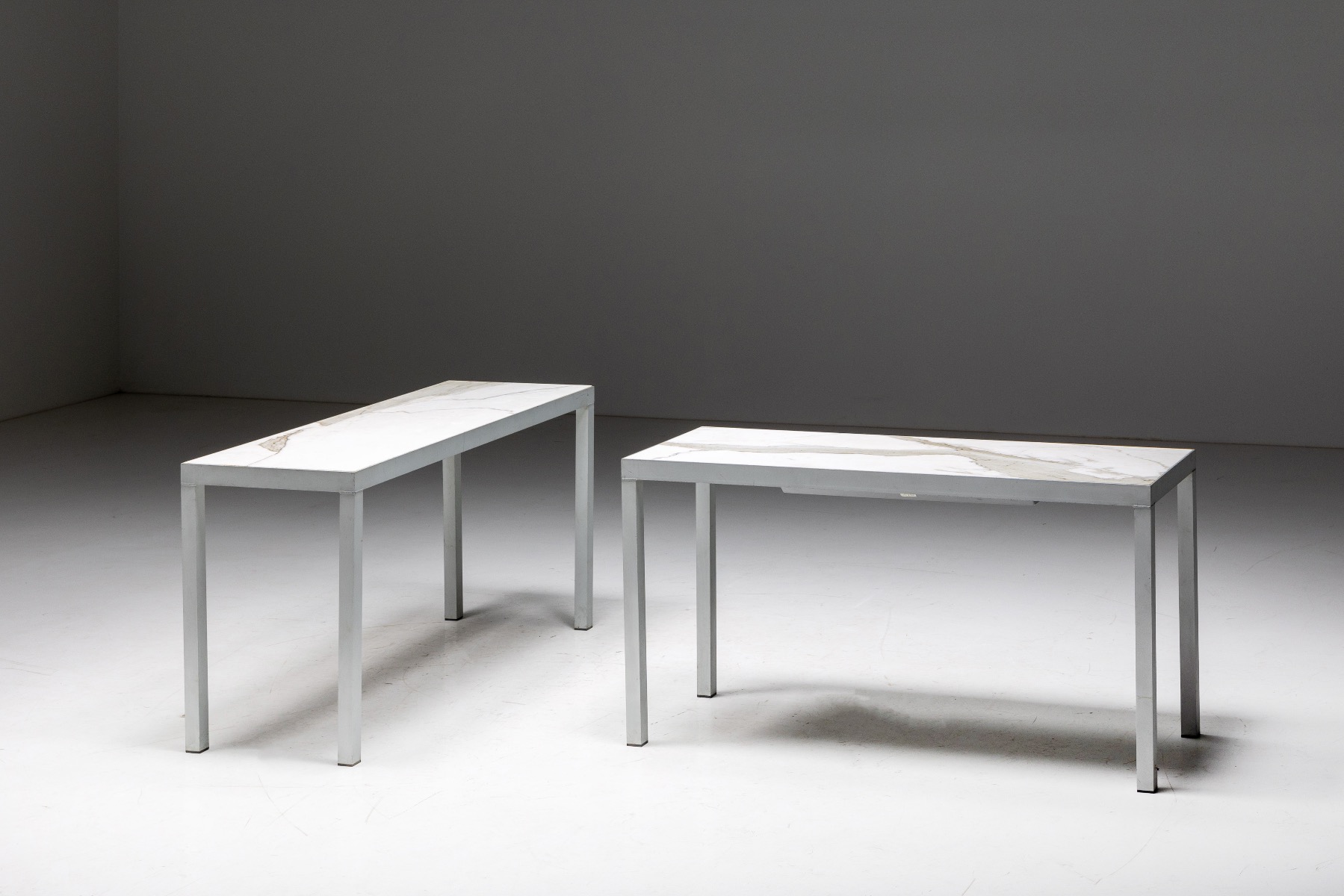 Modern marble console table by Philippe Starck design