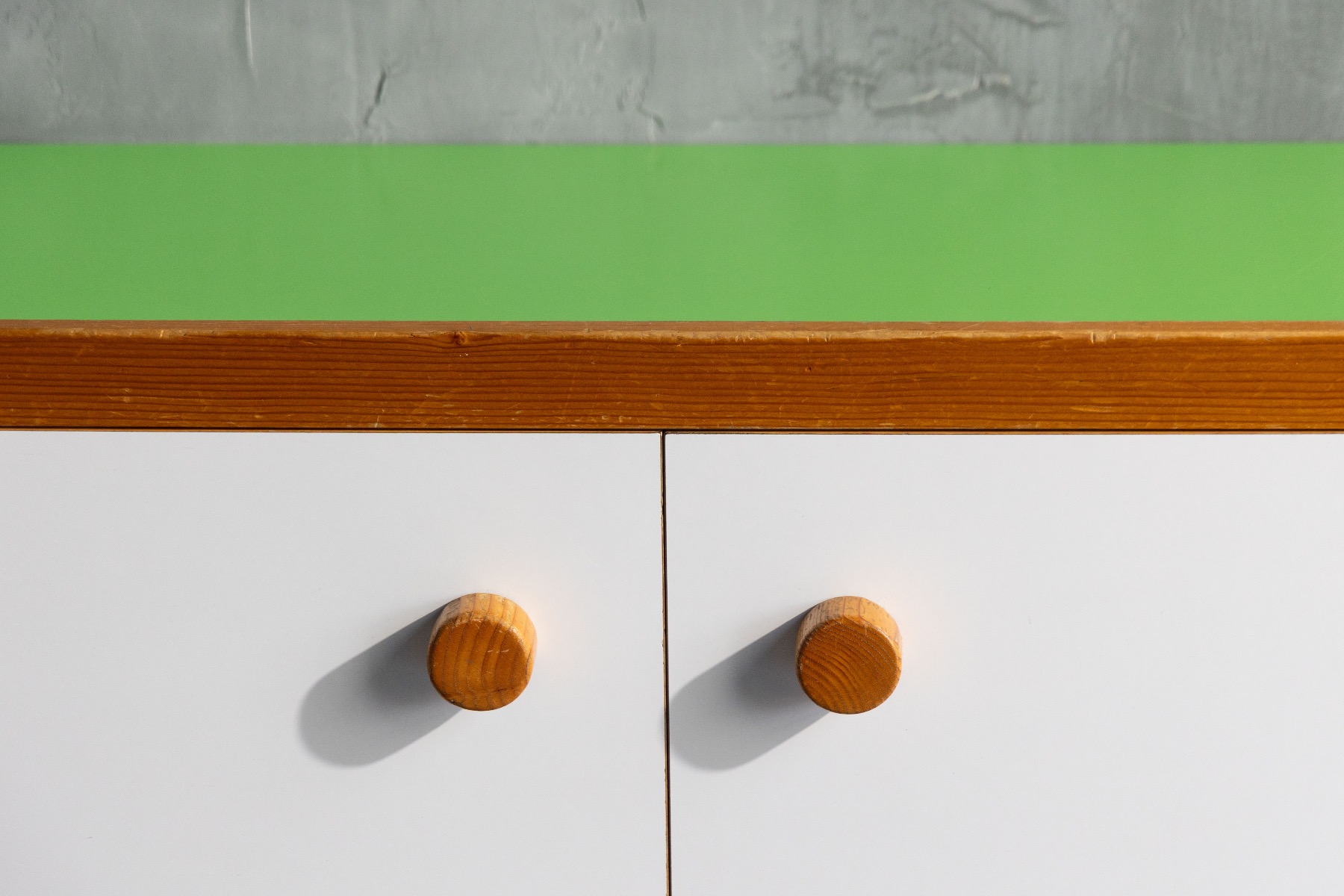 Modernist wall cabinet by Charlotte Perriand, France 1970s