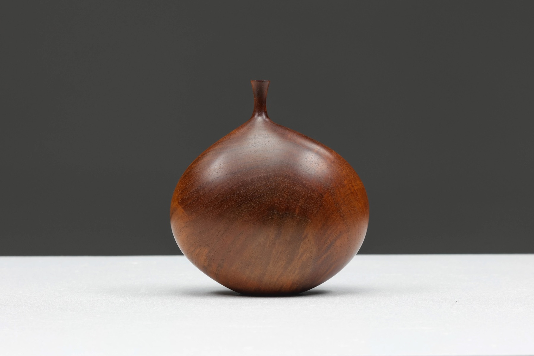Modernist wood sculpture by Roger Sloan from the 1970s