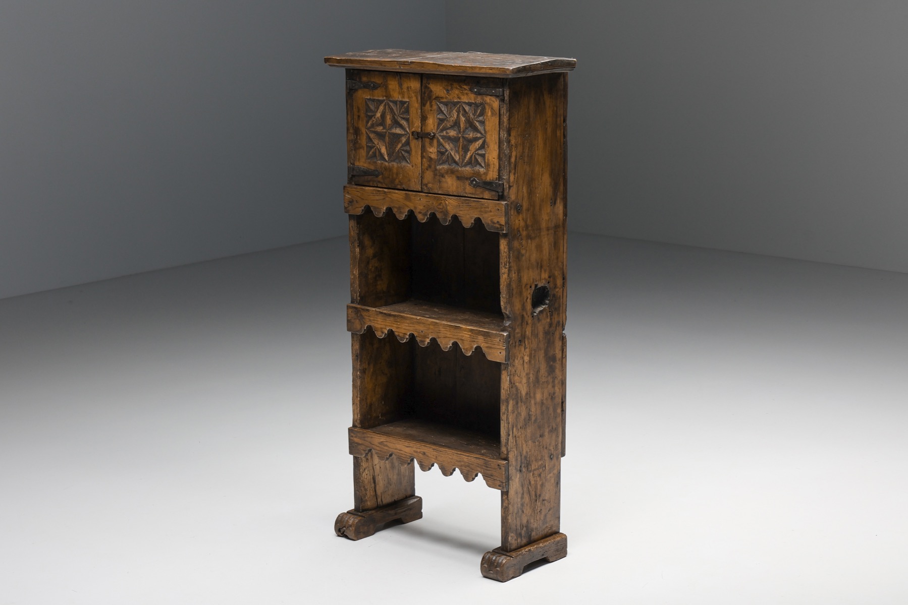 Nineteenth century Haut Savoie rustic high board