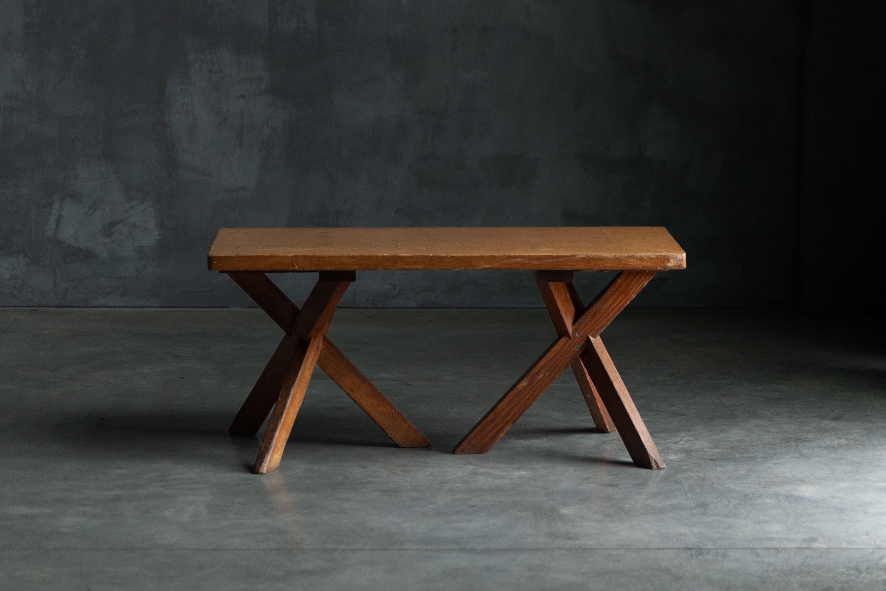 Alpine modern side table by Charlotte Perriand