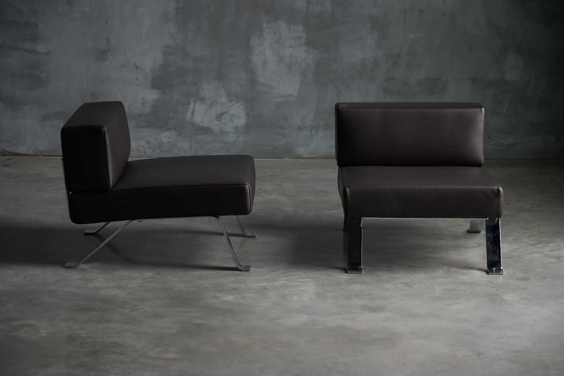 Sculptural Ombra chair by Charlotte Perriand