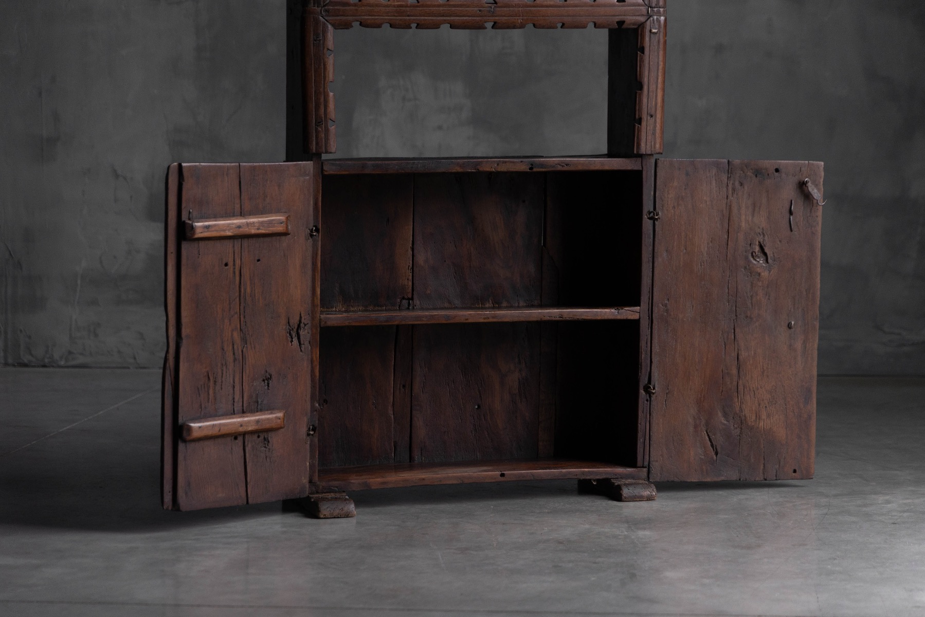 Rural art populaire cabinet dating to the 1800s