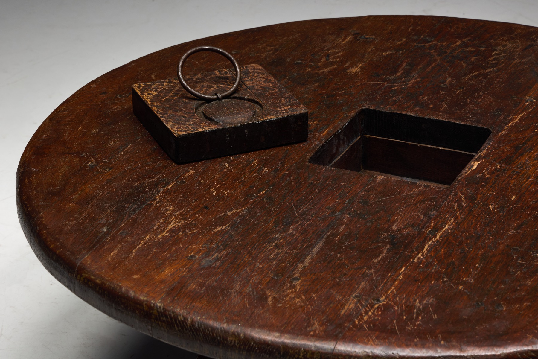 Farmhouse style coffee table from the 1960s