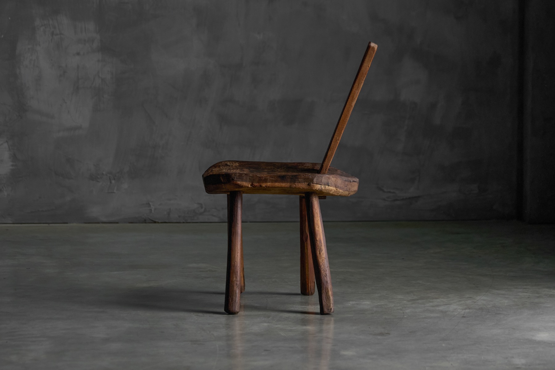 Vernacular Alpine folk art chair showing rural tradition