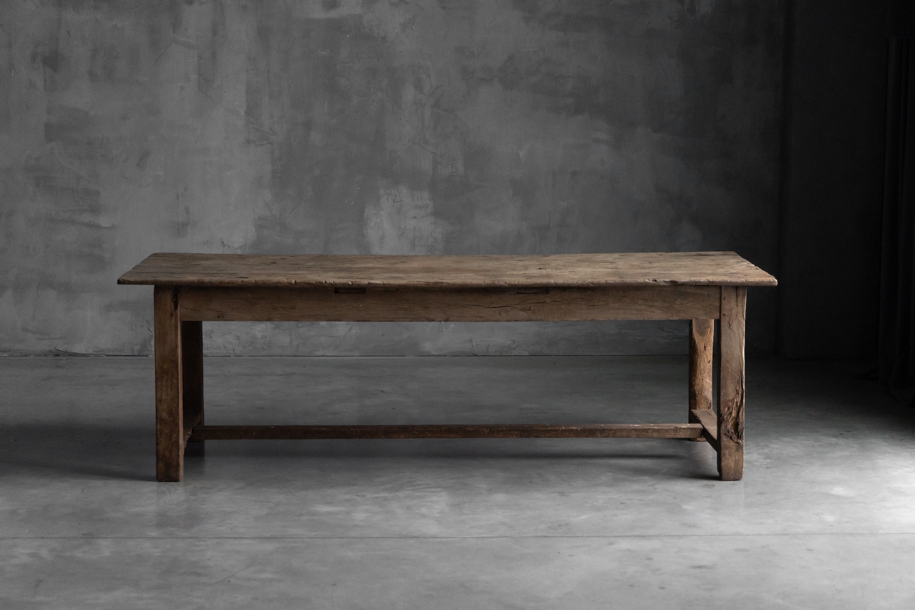 Vernacular farmhouse dining table dating to the 1800s