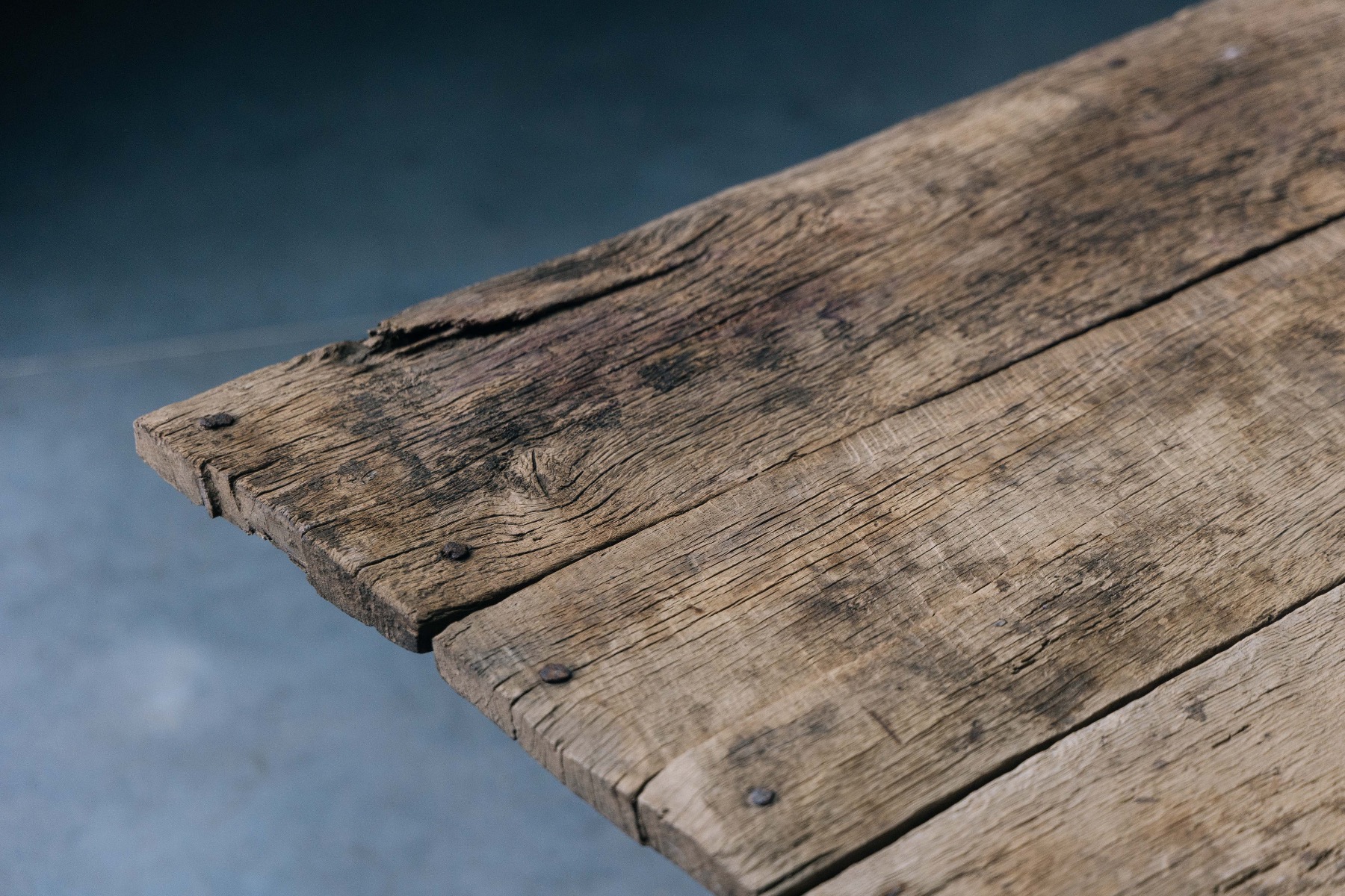 Vernacular folk art dining table 19th century