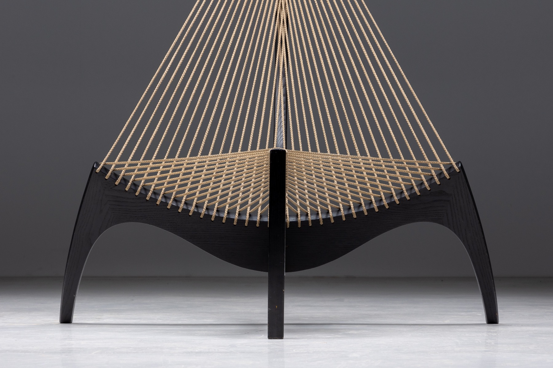 Harp Chair by Jørgen Høvelskov for Christensen and Larsen - 1968