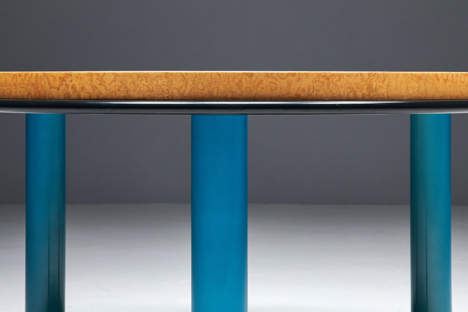 Burl Wood Memphis Table by Ettore Sottsass - 1990s