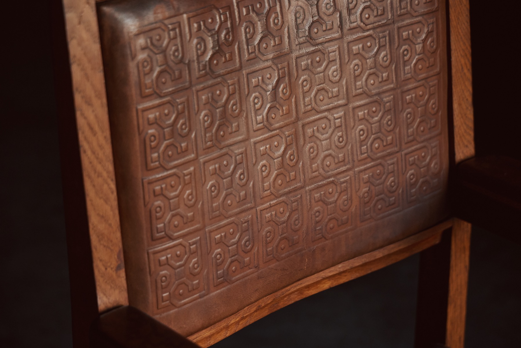 Amsterdam School chair by Lion Cachet design