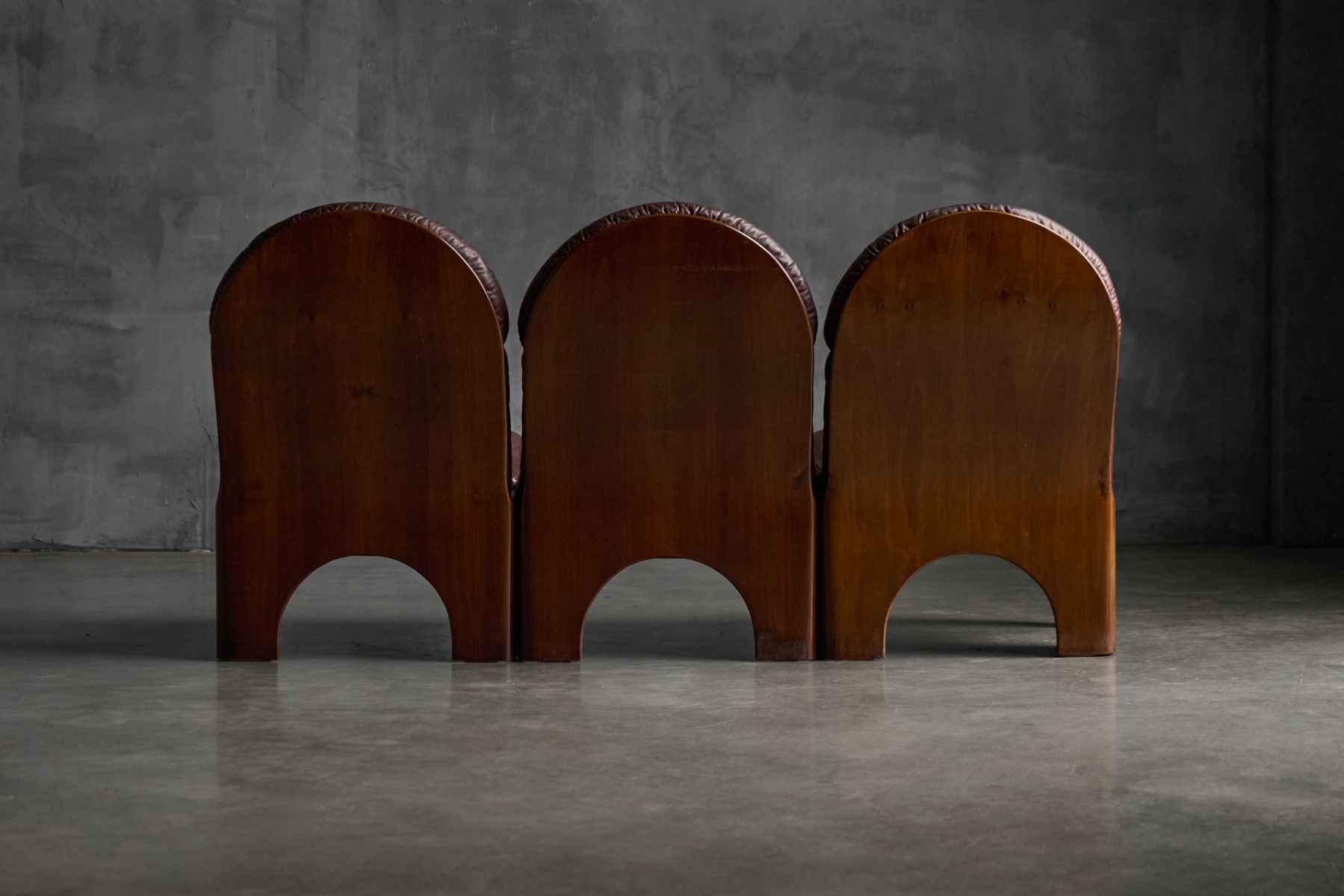 Modernist Arcata three seater sofa designed by Gae Aulenti